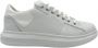 Guess Witte leren herensneakers White Heren - Thumbnail 1