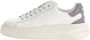 Guess Leren sneakers met strass Elbina White Heren - Thumbnail 1