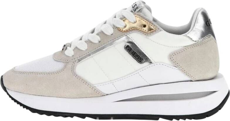 Guess Witte Moderne Sneakers voor Vrouwen Multicolor Dames