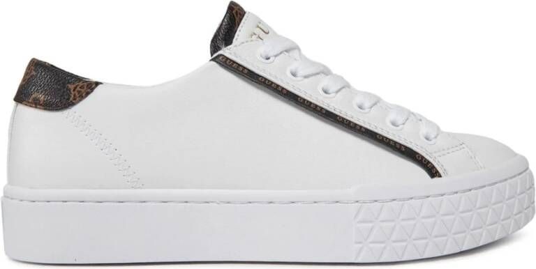 Guess Witte Sneakers voor Vrouwen White Dames