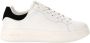 Guess Witte sportieve leren sneakers White Heren - Thumbnail 1