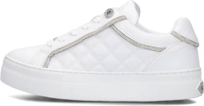 Guess Witte stijlvolle sneakers voor vrouwen White Dames