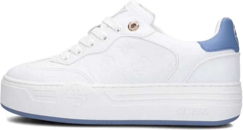 Guess Witte Swole Sneakers voor Vrouwen White Dames