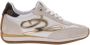 Guess Witte Textiel Sportieve Sneakers Vrouwen White Dames - Thumbnail 1