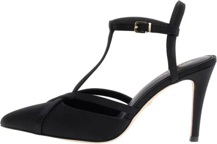 Guess Zijden Puntige Hakken Schoenen Black Dames