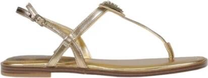 Guess Zomer Dames Sandalen in Polyurethaan Yellow Dames