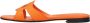 Guess Zomer Vibe Leren Slippers Ciella Orange Dames - Thumbnail 3