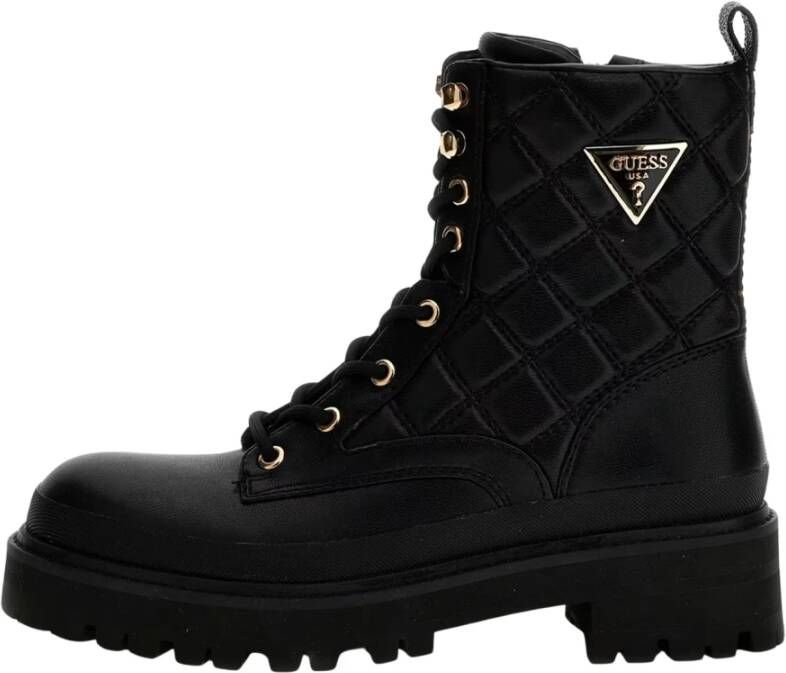 Guess Zwarte Dameslaarzen Stijlvolle Wintermode Black Dames