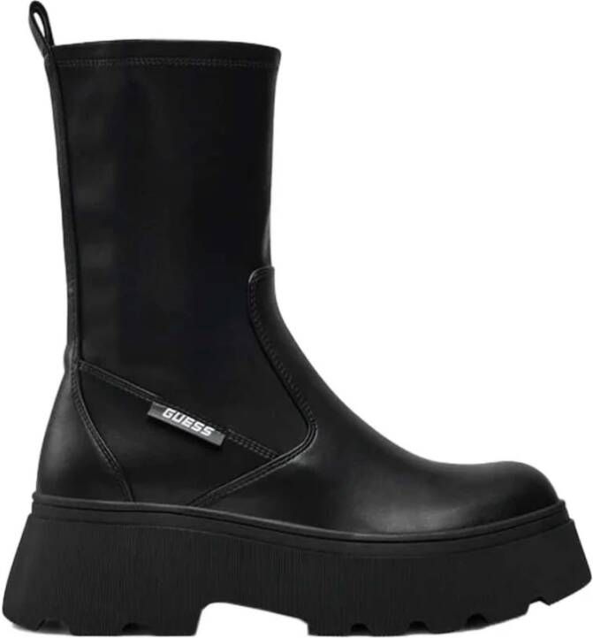 Guess Dames Herfst Winter Schoenen Nerea Flfner Ele10 Black Dames