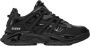 Guess Zwarte geweven sportieve sneakers Black Heren - Thumbnail 1