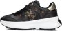 GUESS Dames Sneakers Zwart FLPLUCFAL12 BLKBR Luckei - Thumbnail 1