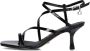 Guess Zwarte Leren Sandalen Rimilla Black Dames - Thumbnail 3