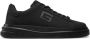 Guess Zwarte leren sneakers Elba model Black Heren - Thumbnail 8