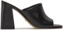 Guess Zwarte platte sandalen Keila Mules Black Dames - Thumbnail 1