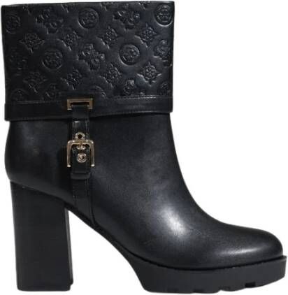 Guess Polyurethaan samenstelling Dameslaars Herfst Winter collectie Black Dames