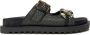 Guess Zwarte Slip-On Sandalen met Rubberen Zool Black Dames - Thumbnail 20