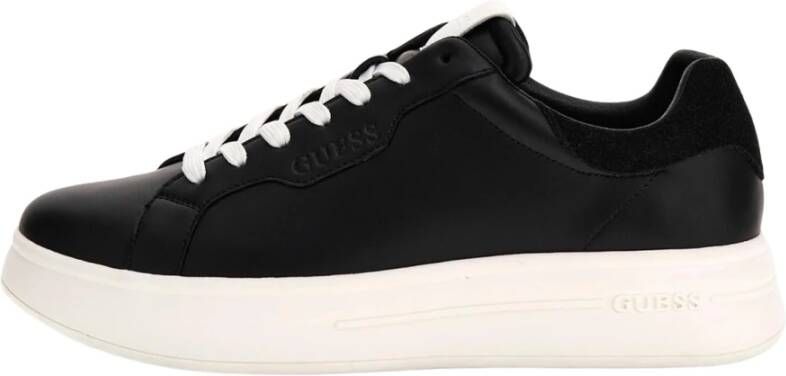 Guess Zwarte Sneakers voor Mannen Black Heren