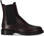 Guglielmo Rotta Bordeaux Chelsea Boots met Zwarte Elastiek Red Dames - Thumbnail 1