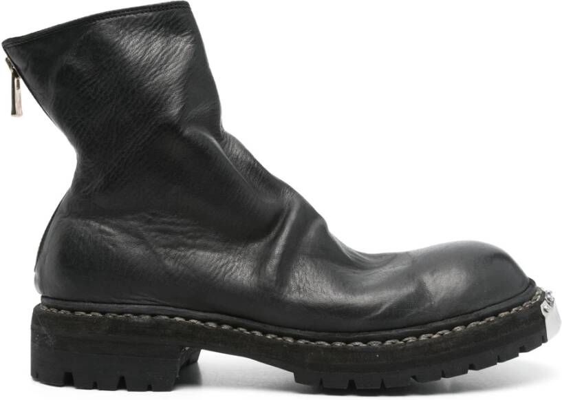 Guidi Zwarte Achterrits Big Daddy Laars Black Heren