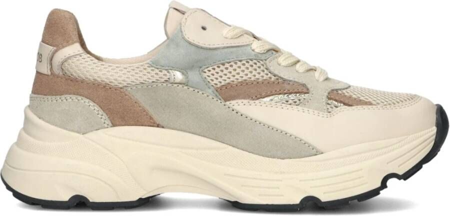 Haboob Beige Mesh Sneakers Lptokio-23hab Multicolor Dames