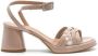 Halmanera Nude Plateau Sandal Beige Dames - Thumbnail 1