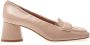 Halmanera Zwarte Lakleren Pumps Beige Dames - Thumbnail 1