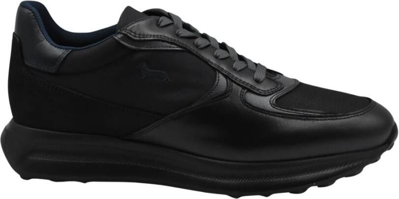 Harmont & Blaine Heren Schoenen Veters Zwart Aw24 Black Heren