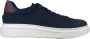 Harmont & Blaine Sneaker VAN Leer Blue Heren - Thumbnail 1