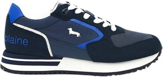 Harmont & Blaine Blauwe Sneakers voor Heren Blue Heren