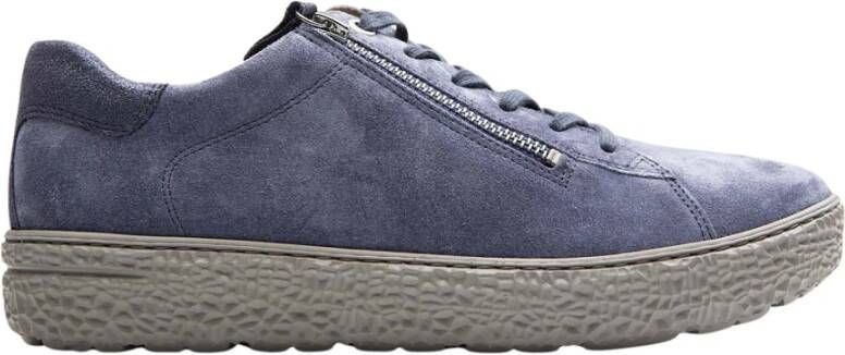 Hartjes Blauwe Suède Sneakers voor Dames Blue Dames