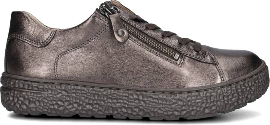 Hartjes Bronzen Rits Sneakers Dames Schoenen Brown Dames