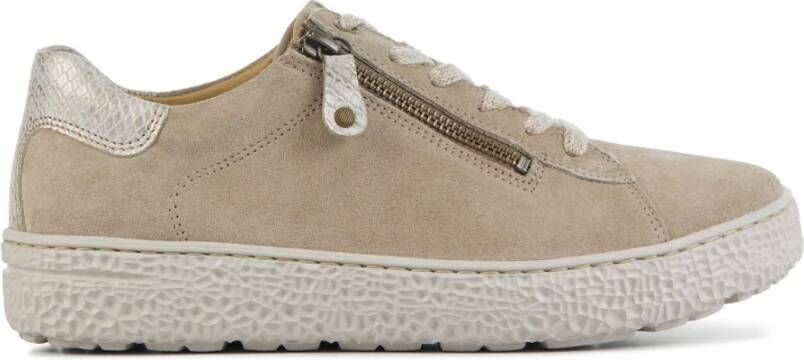 Hartjes Sneakers Taupe Beige Dames