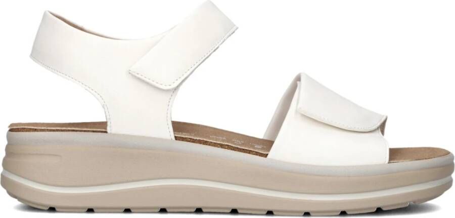 Hartjes Stijlvolle sandalen voor zomerse dagen White Dames