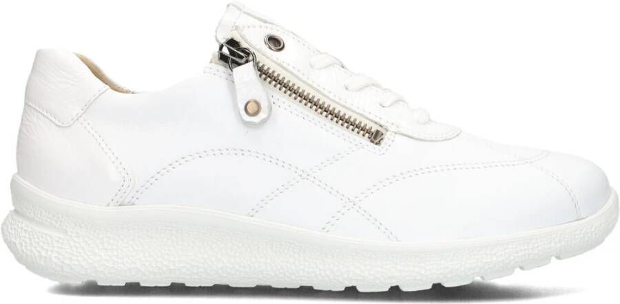 HARTJES Lage Sneakers Dames 162.1602 Rap Maat: 38 Materiaal: Leer Kleur: Wit