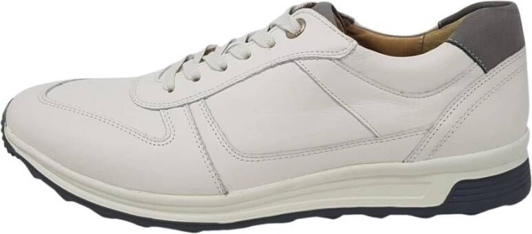 Hartjes Witte Veterschoenen White Dames