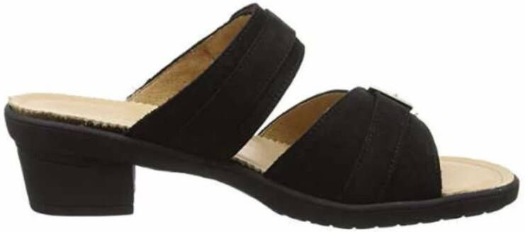 Hartjes Zwarte Slippers Black Dames