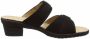 Hartjes Zwarte Slippers Black Dames - Thumbnail 1