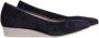 HASSIA Blauwe Oceaan Marine Slip-On Sleehak Sandaal Blue Dames - Thumbnail 1