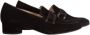 HASSIA Metallic Loafer met Antraciet Detail Black Dames - Thumbnail 1