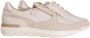 HASSIA Offwhite Sand Sneaker met Lurex Details Beige Dames - Thumbnail 1