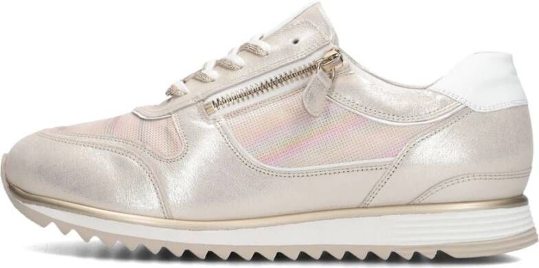 HASSIA Witte Lage Top Sneakers Porto Multicolor Dames