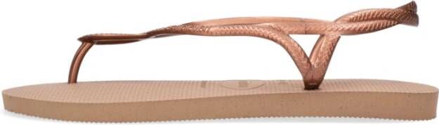 Havaianas Bronze Elegant Luna Sandal Brown Dames