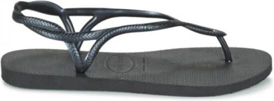 Havaianas Flat Sandals Black Dames