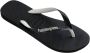 Havaianas Top Mix teenslippers zwart Meisjes Rubber 33-34 - Thumbnail 3