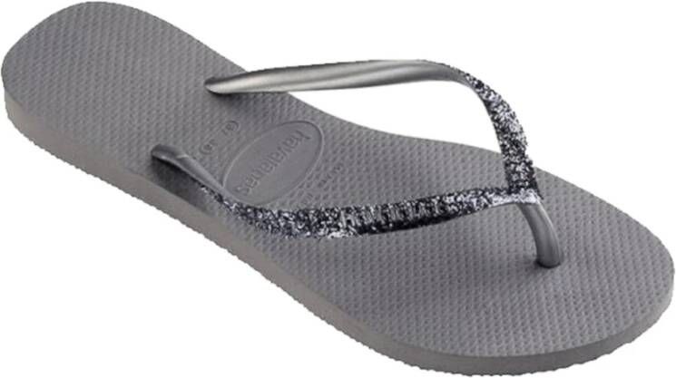 Havaianas SLIM GLITTER II Grijs Dames Slippers