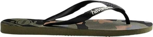 Havaianas Groene Camu Flip Flops Multicolor