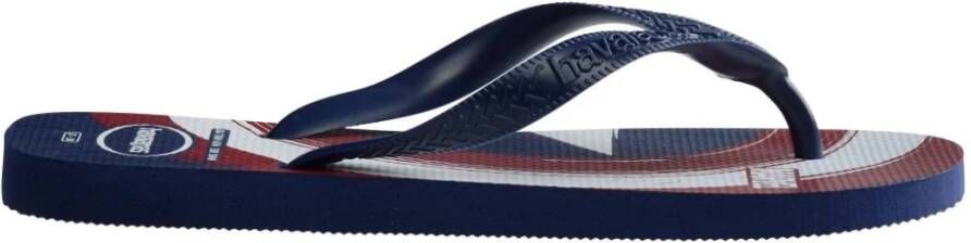 Havaianas Marvel Logomania Flip Flops Blue Heren