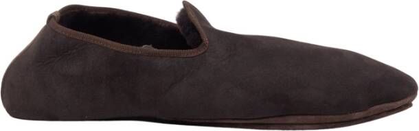 Henderson Baracco Luxe schapenvacht huisslipper Brown Heren