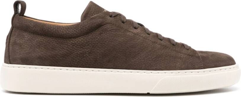 Henderson Colby Nubuck Taupe Sneakers Gray Heren