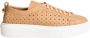 Henderson Geperforeerde leren sneakers Beige Dames - Thumbnail 1